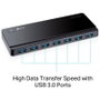 TP-Link UH700 Hub USB 3.0 de 7 Puertos Negro
